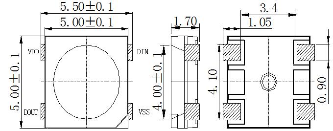 sk6812封装尺寸